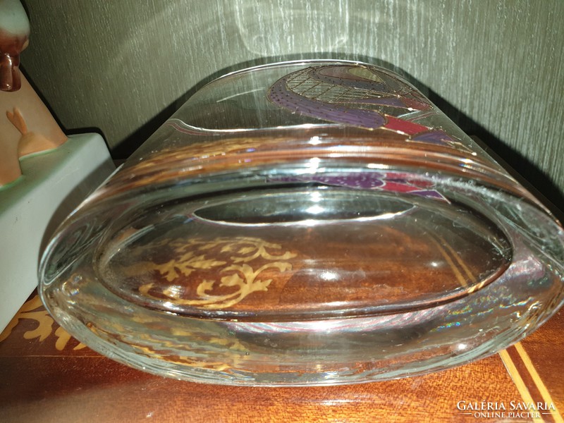 Paul nagel artistic glass vase