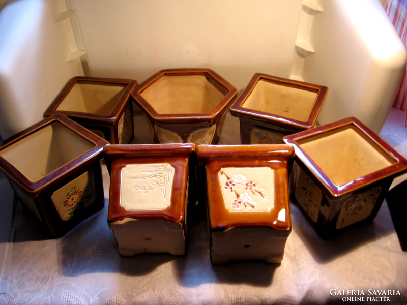 Japanese handmade bonsai pots