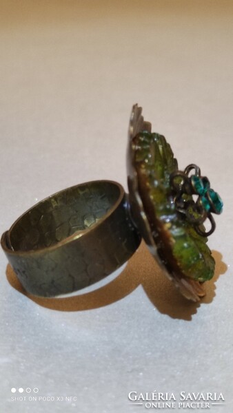 Marked plot miranda konstantinidou samurai bloom handcrafted design jewelry ring