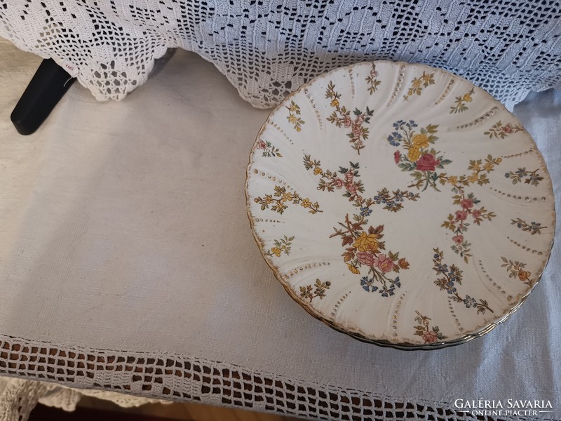 Sarreguemines Louis XV süteményes tányérok