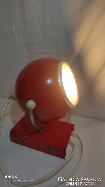 Mid-Century eyeball fém fali lámpa