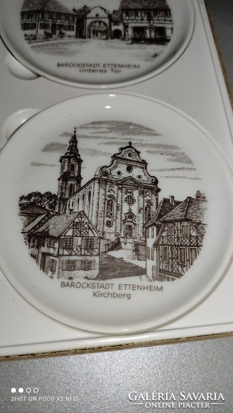 MoST ALACSONY ÁRON KÍNÁLOM!!! Fürstenberg porcelán tányér készlet dobozában
