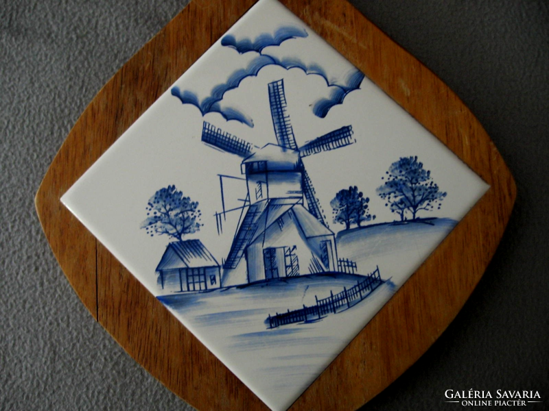 Dutch tile coaster