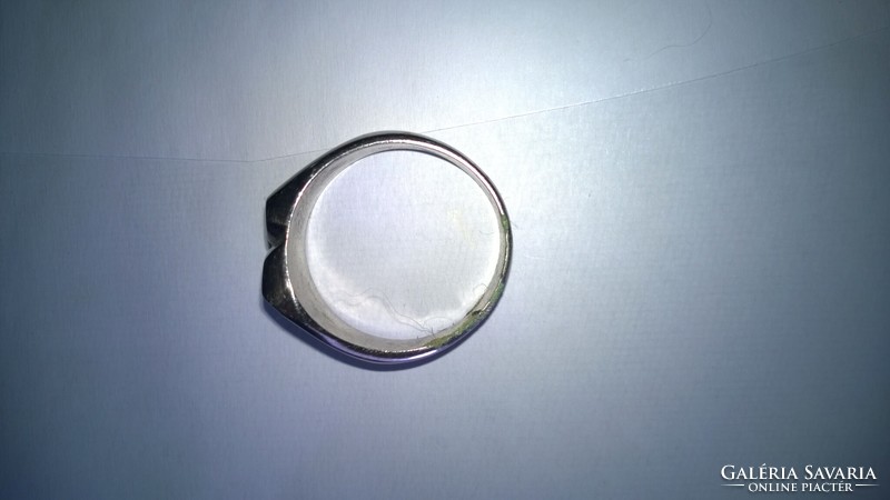 Férfi ezüst gyűrű 25 év 7,6 g