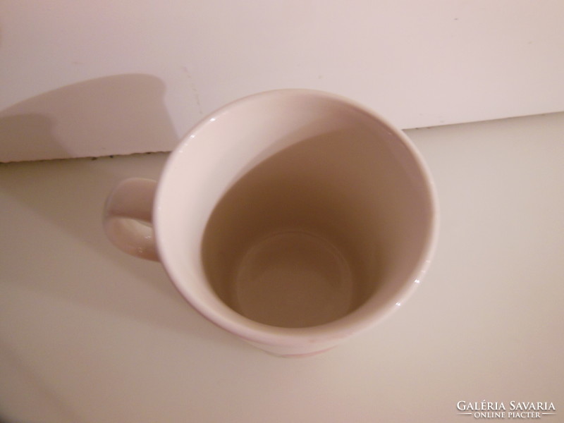Mug - English - cherry - round pattern - 2.5 Dl - porcelain - perfect