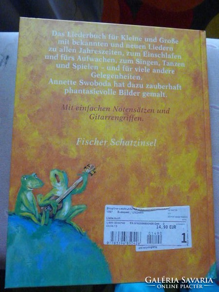 Német nyelvtanulás, Das Liederbuch, énekeskönyv 2 cd-vel , ajánljon!