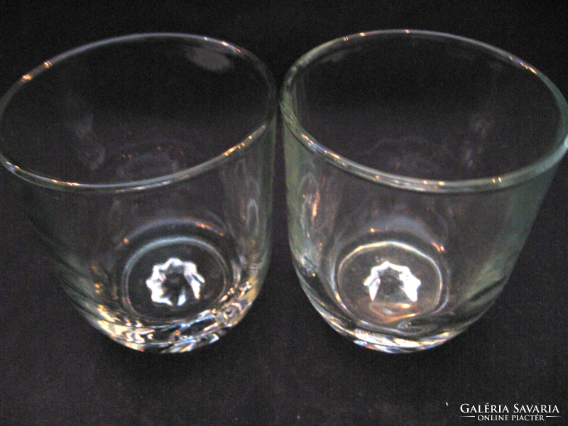 A pair of star candle holder glasses, can be crystal