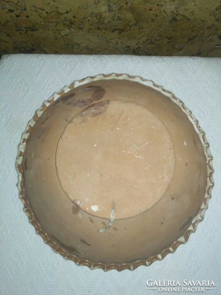 Hucul ceramic bowl, wall plate