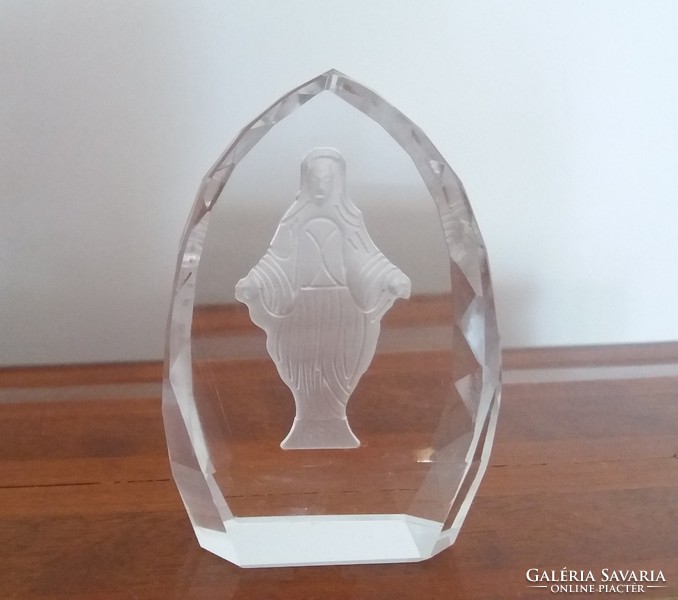 Our Lady of Glass, religious object of grace, religious ornament
