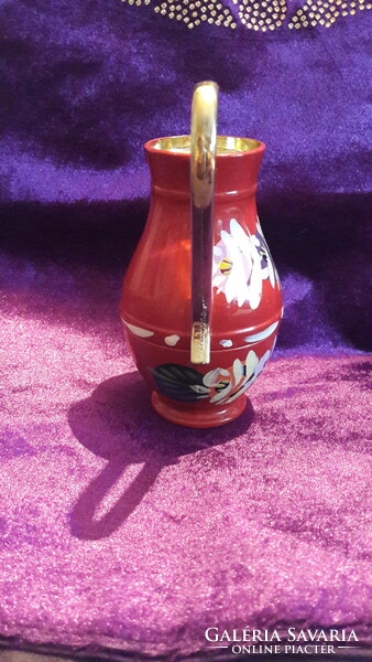 Angol festett réz kannák, miniatűr (L2879)
