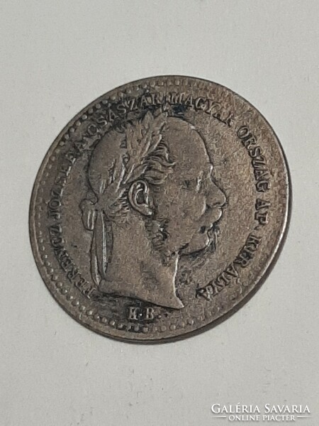Ferenc József császár ezüst 10 krajcár  1869   2.