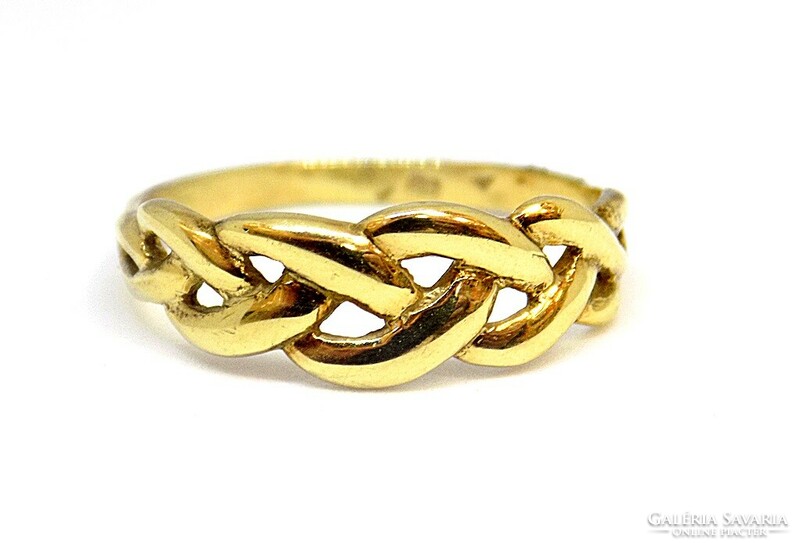 Gold ring without stone (zal-au110022)