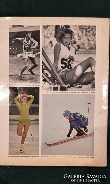 The Sports Illustrated Book of THE OLYMPIC GAMES THE  '68 WINTER GAMES - angol-nyelvű RITKASÁG (21)