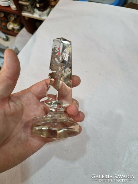 Old crystal table decoration