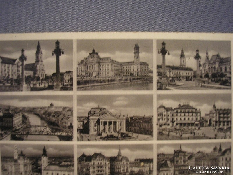 K postcards grand várada with nine pictures in good condition
