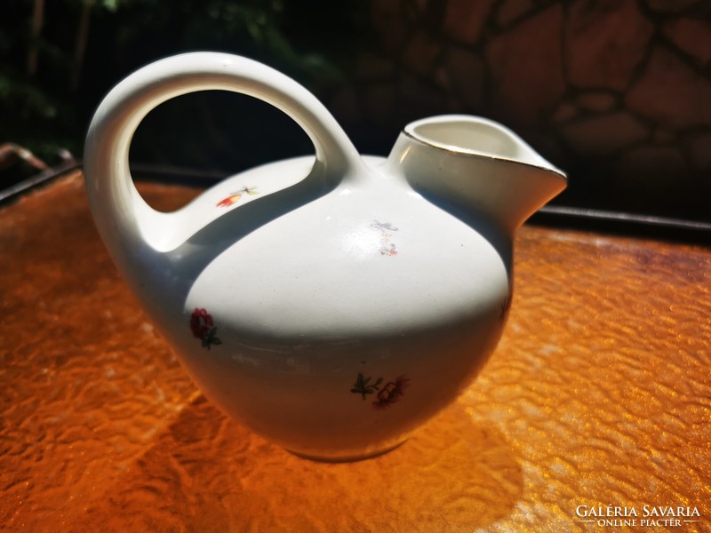 Art deco granite sphere pitcher