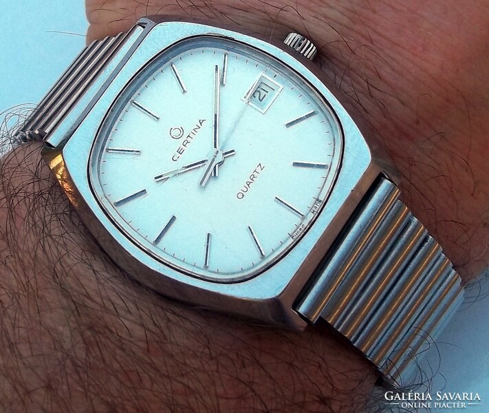 CERTINA CSÚCS QUARTZ FÉRFI KARÓRA (ETA-ESA 9362)