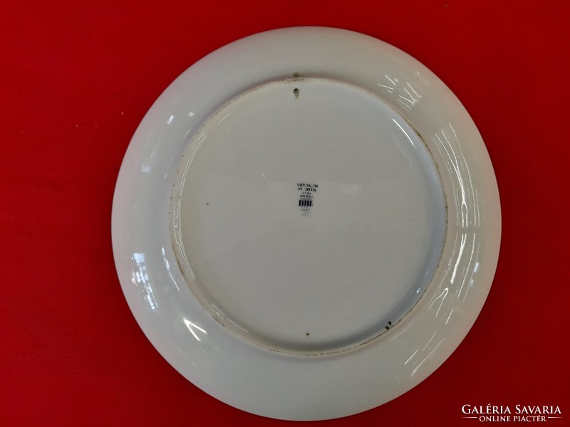 Zsolnay Cogwheel World Championship 1978 porcelain wall plate, plate. 20 Cm.