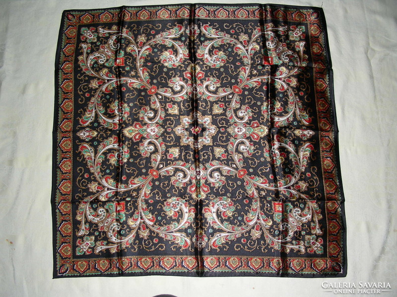 3 db vintage török mintás selyemkendő