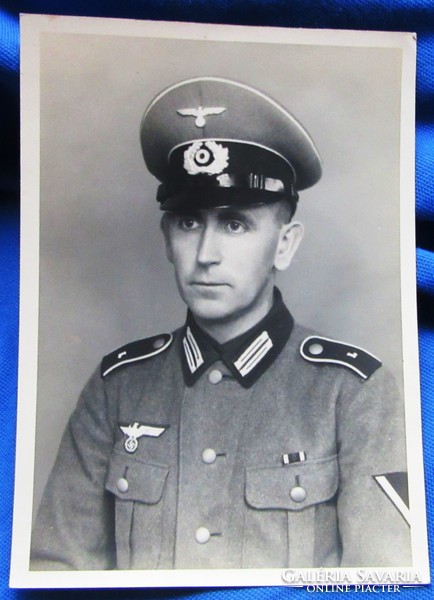 II. Vh soldier photo, iii. Reich German soldier photo 12.8 x 17.8 cm