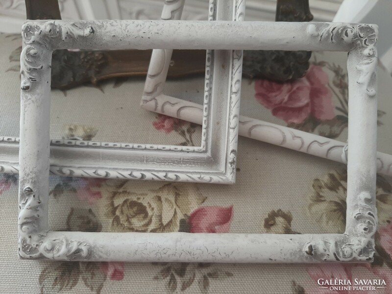 Antique wooden frame, picture frame, 4 pieces in one