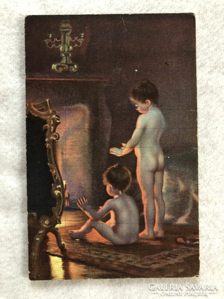 Antik Stengel képeslap