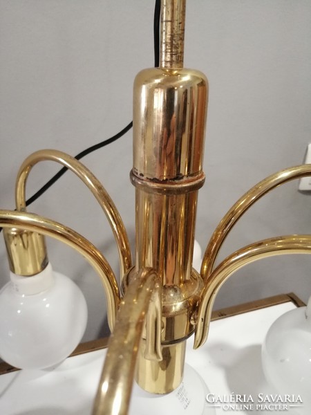 Philips 7-burner copper-colored ceiling lamp. Negotiable!!