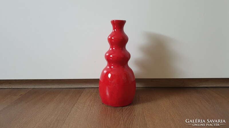 An applied art ceramic vase is rare