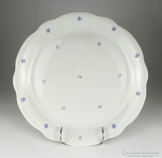 1K111 Régi Zsolnay porcelán süteményes kínáló tál 29.5 cm