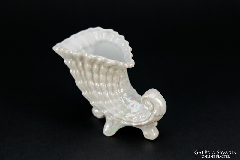 Victoria Czechoslovak porcelain lucky horn
