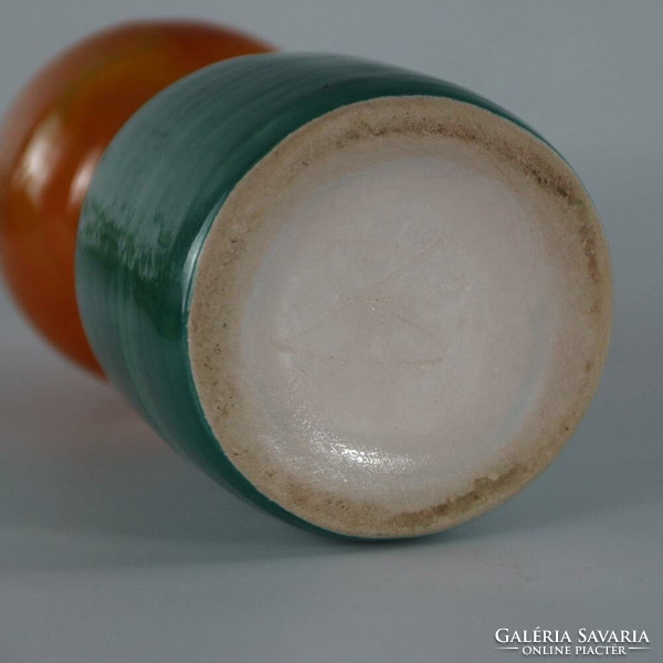 Applied art retro ceramic vase - mihály béla -