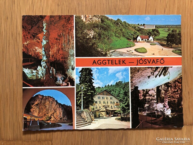 Aggtelek - Jósvafő   képeslap - Postatiszta