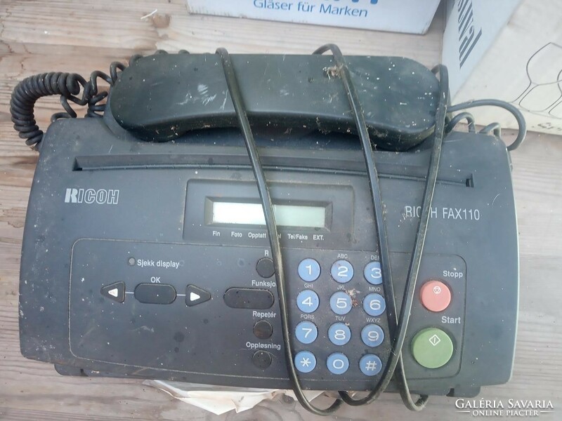 Ricoh Fax110 működő faxos telefon