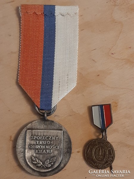 For merits of the Polish National Defense League, award of the Polish People's Republic