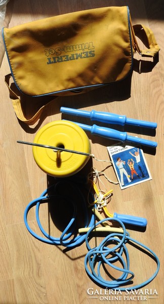 Semperit Trimm- Set Semperit - régi családi edzőkészlet - bady készlet táskájában
