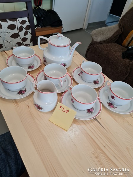 Hollóházi tea set for 6 people t958