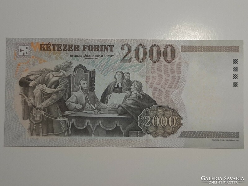 2000 forint bankjegy  2007 UNC  CB sorozat