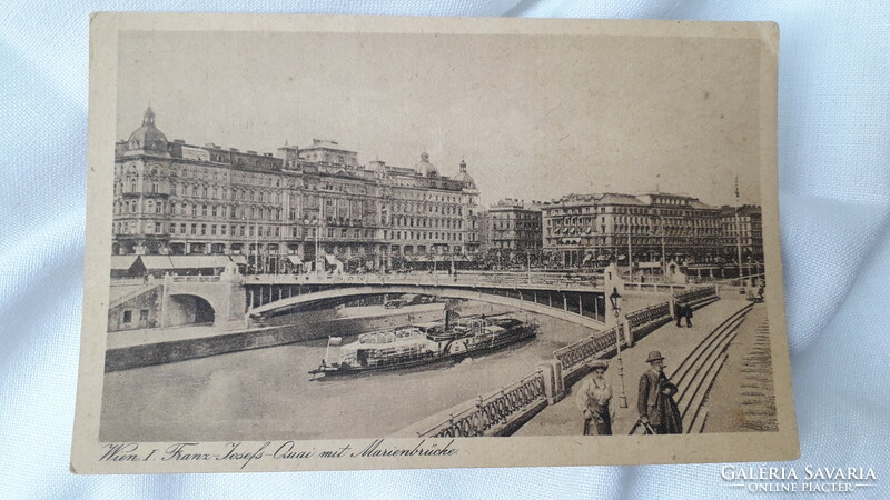 Wien postcard postage clear, 9x13cn