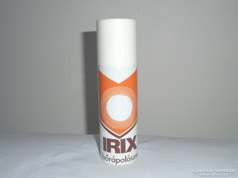 Retro IRIX bőrápolószer spray flakon - Human Oltóanyagtermelő Gödöllő gyártó - 1980-as évekből