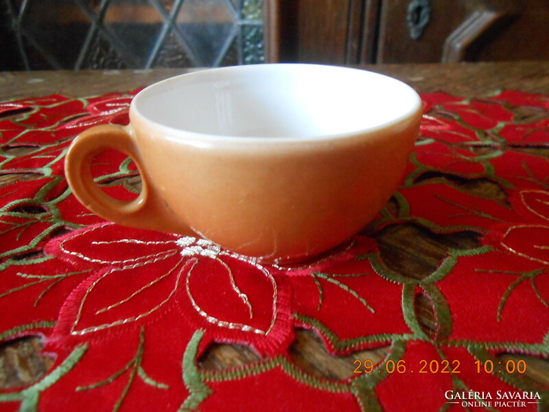Zsolnay retro színes kávés csésze