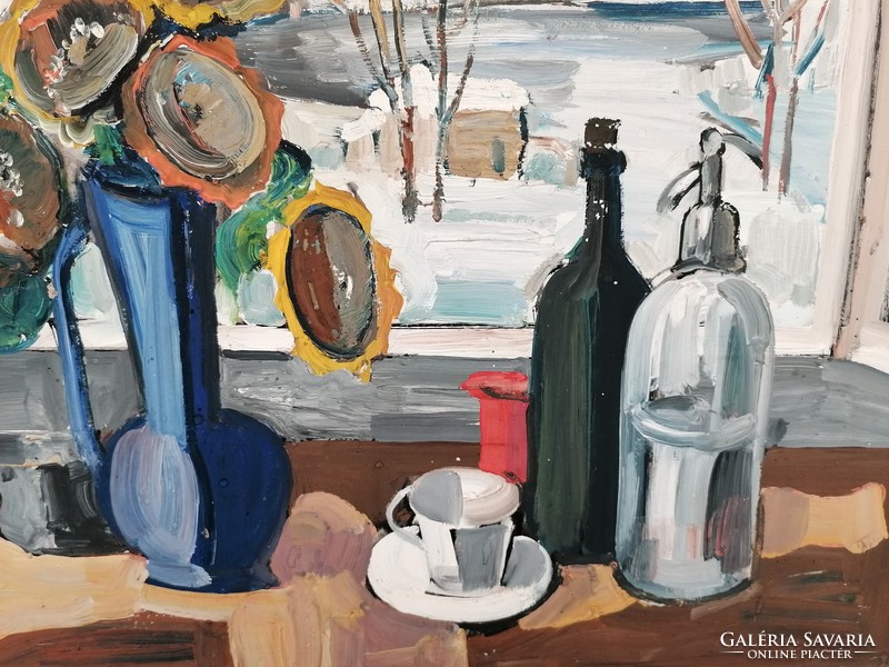 György Urban (1936-2011) / table still life