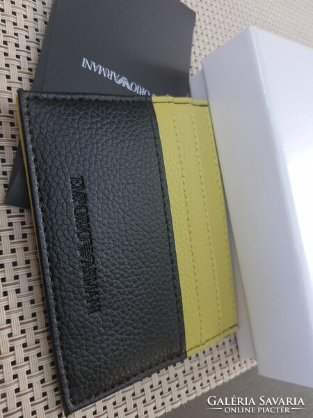 Emporio Armani bőr kártyatartó