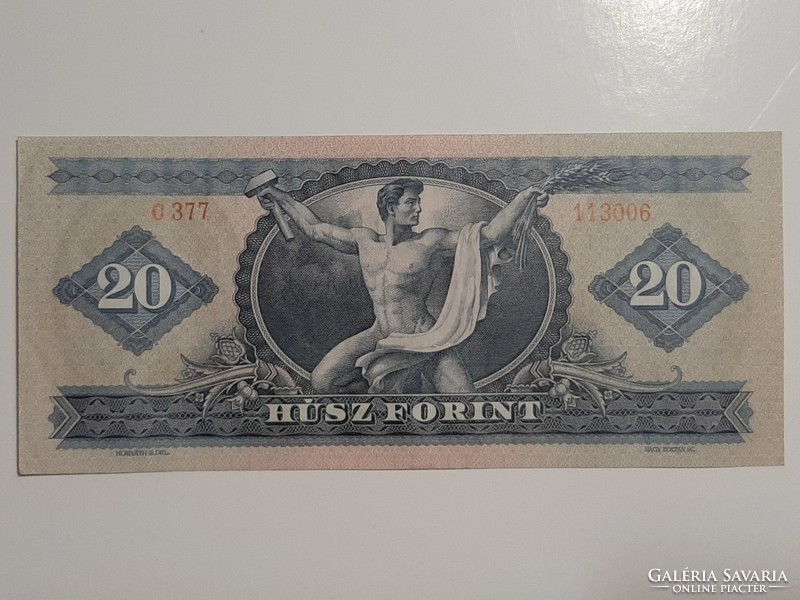 20 forint bankjegy 1969  aUNC