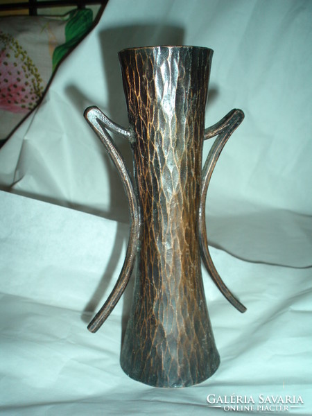 Vintage,súlyos bronz váza
