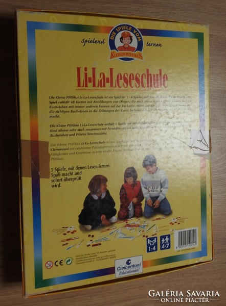 Li-la lesenschule - German reading learning game