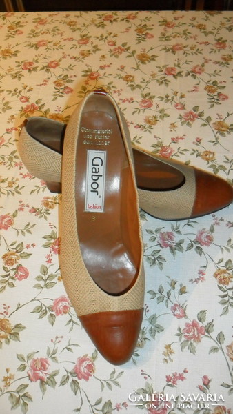 Nagyon elegáns minőségi GABOR női bőr cipő UK 6. 39.05.