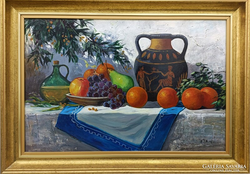 Alim Adilov festmény 60x40cm