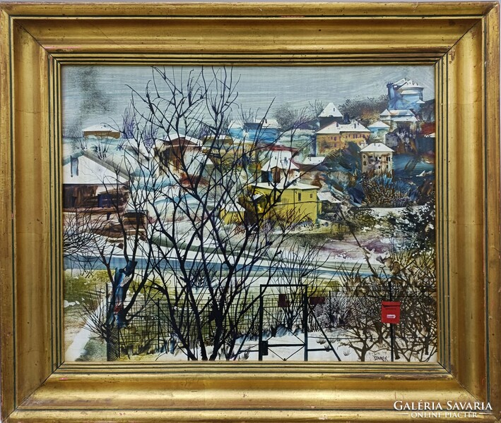 Szabó ákos beautiful painting 50x40cm