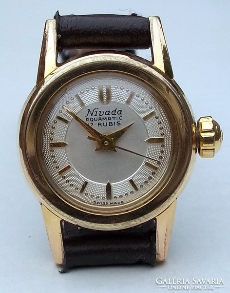 Nivada aquamatic automatic women's wristwatch