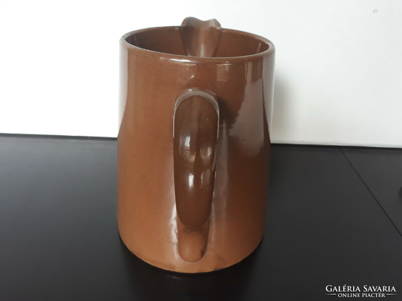 Antique 100-year-old Villeroy & Boch ceramic coffee mug